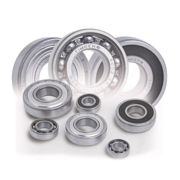 Fafnir Single Row Radial Ball Bearing, Sealed, No 207KRR